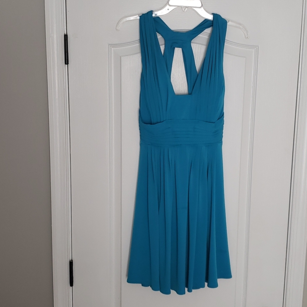 Boston Proper  blue dress
